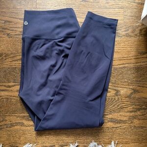 Lululemon Navy Blue Leggings Sz 10